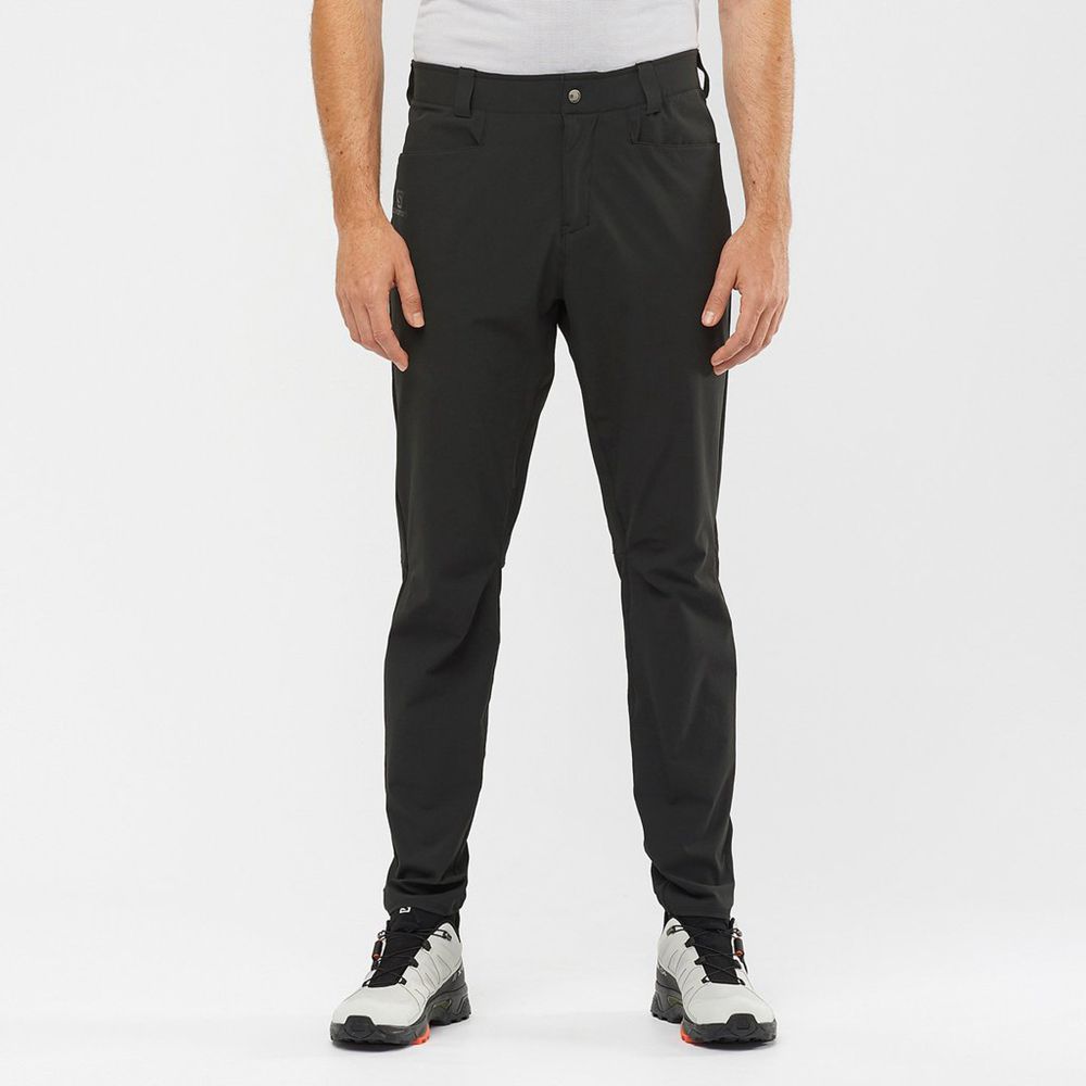 Salomon Israel WAYFARER TAPERED - Mens Pants - Black (APJT-24930)